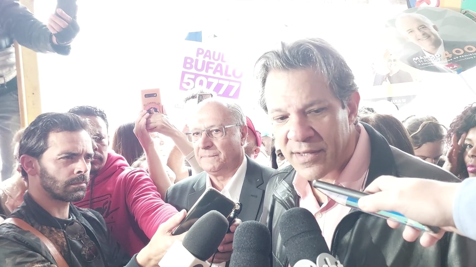 Em Campinas, Haddad faz balanço da campanha e se diz confiante