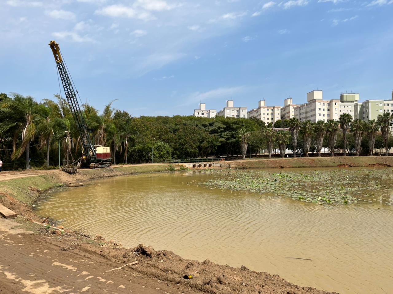 Parque das Águas passa por obra de requalificação