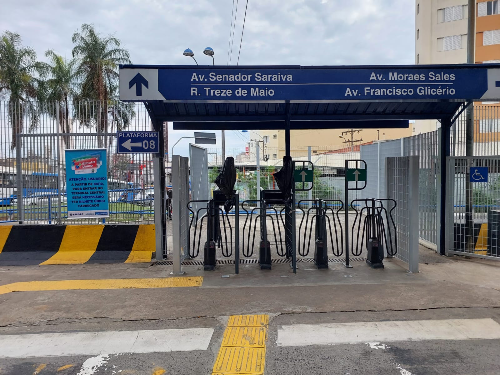 Acesso ao Terminal Central passa a ser cobrado a partir de sábado