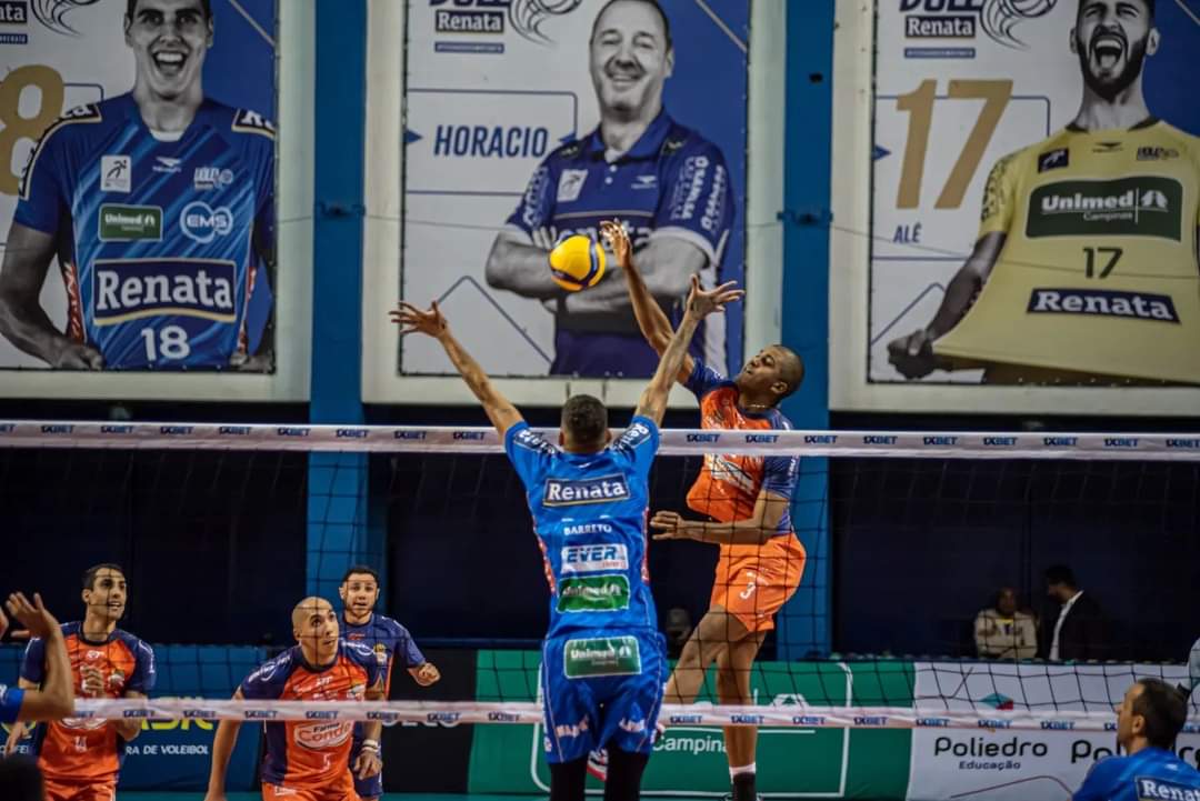 Após quebra da série invicta, Vôlei Renata faz dois jogos fora de casa