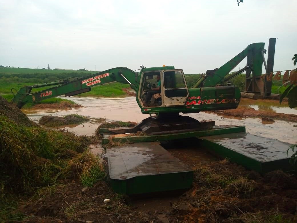 Cosmópolis começa a limpar Rio Pirapitingui para evitar falta d’água
