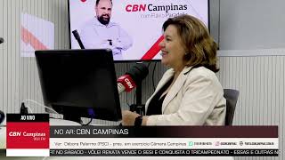 Entrevista com Débora Palermo, a presidente em exercício da Câmara de Campinas