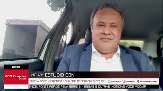 Professor Alberto, vereador de Campinas, é eleito suplente de Marcos Pontes