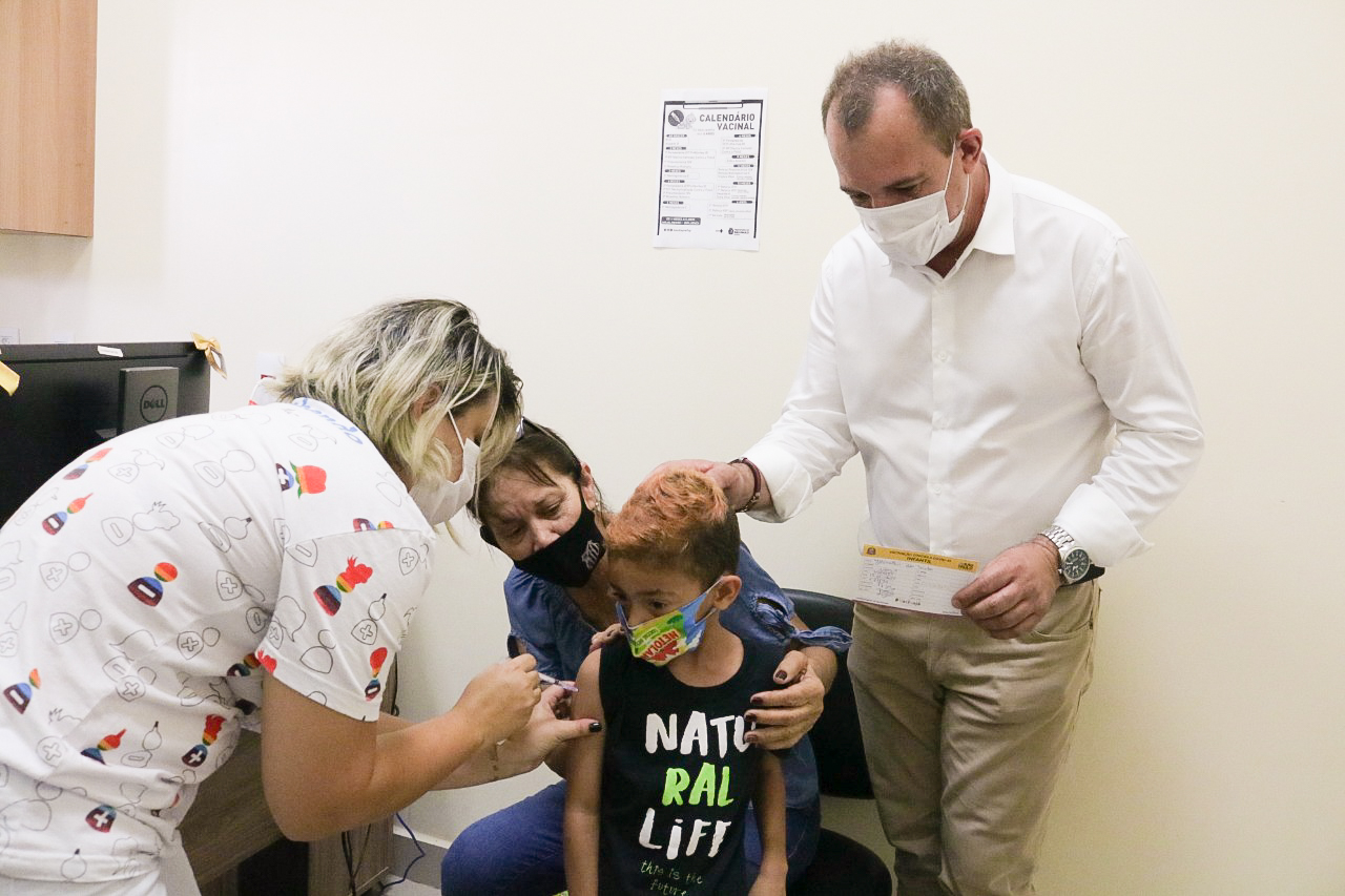 Nova Odessa começa a vacinar crianças de 3 e 4 anos contra covid-19