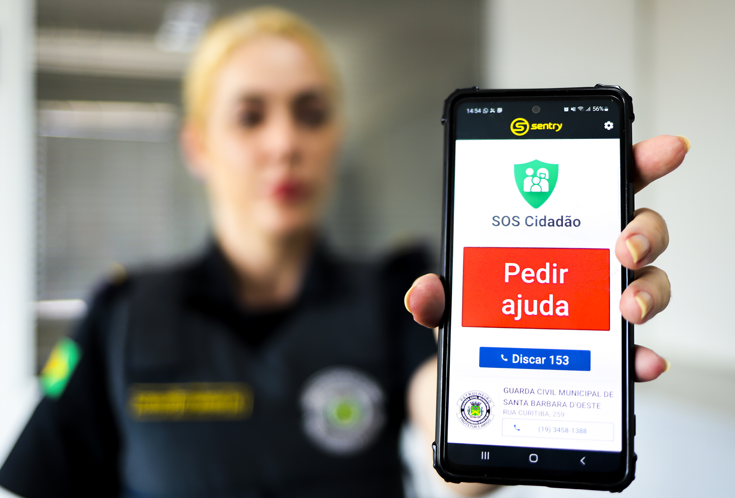 SBO: programa Anjo da Guarda da Mulher atrásra tem botão de pânico