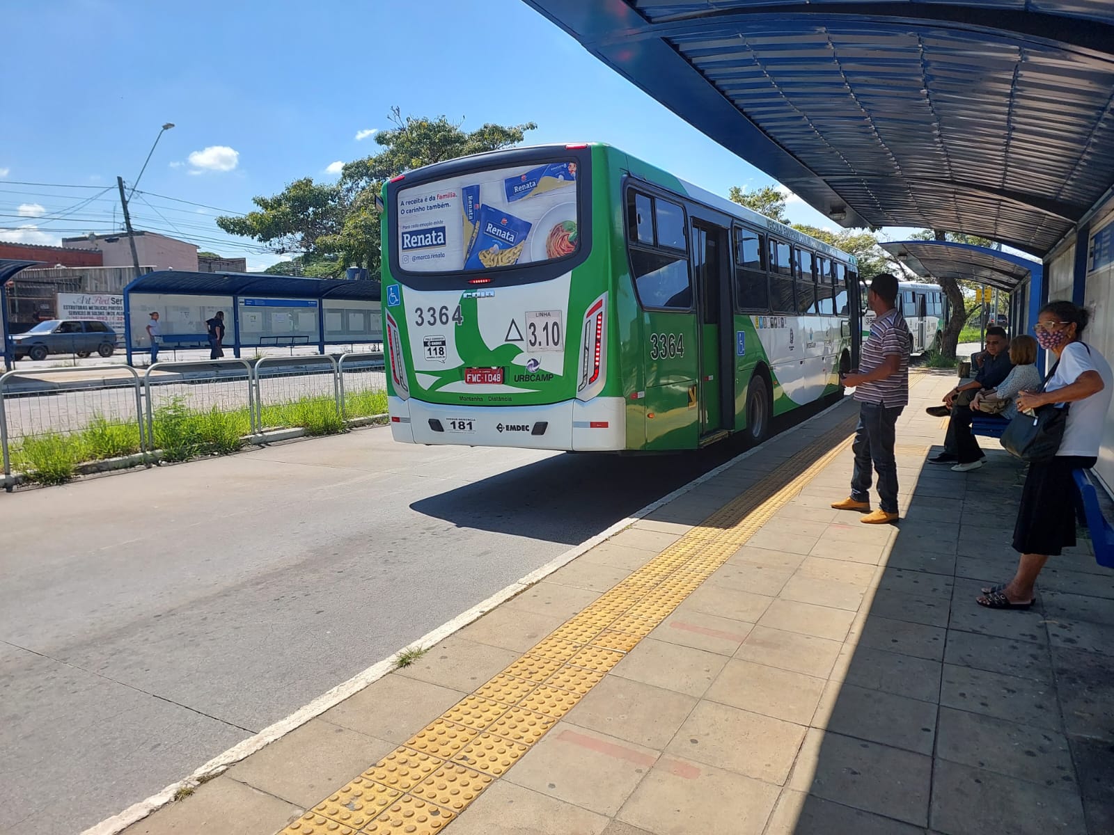 Tarifa de ônibus em Campinas vai a R$ 5,45 no Bilhete Único a partir do dia 1º