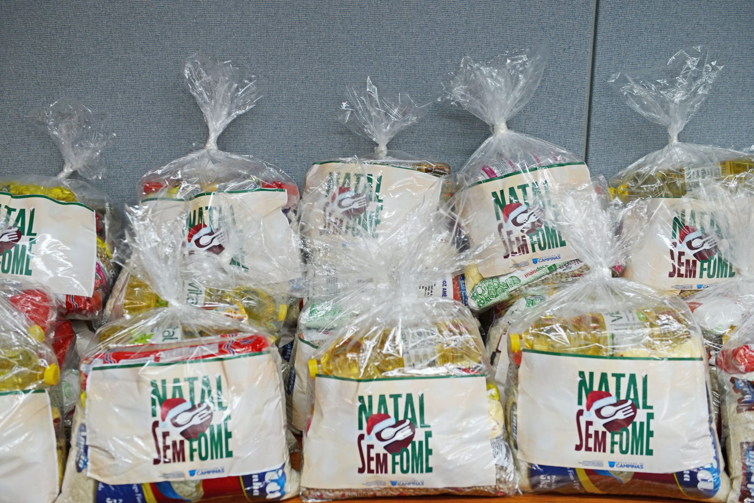 Campanha ‘Natal sem Fome’ arrecada 2 toneladas de alimentos