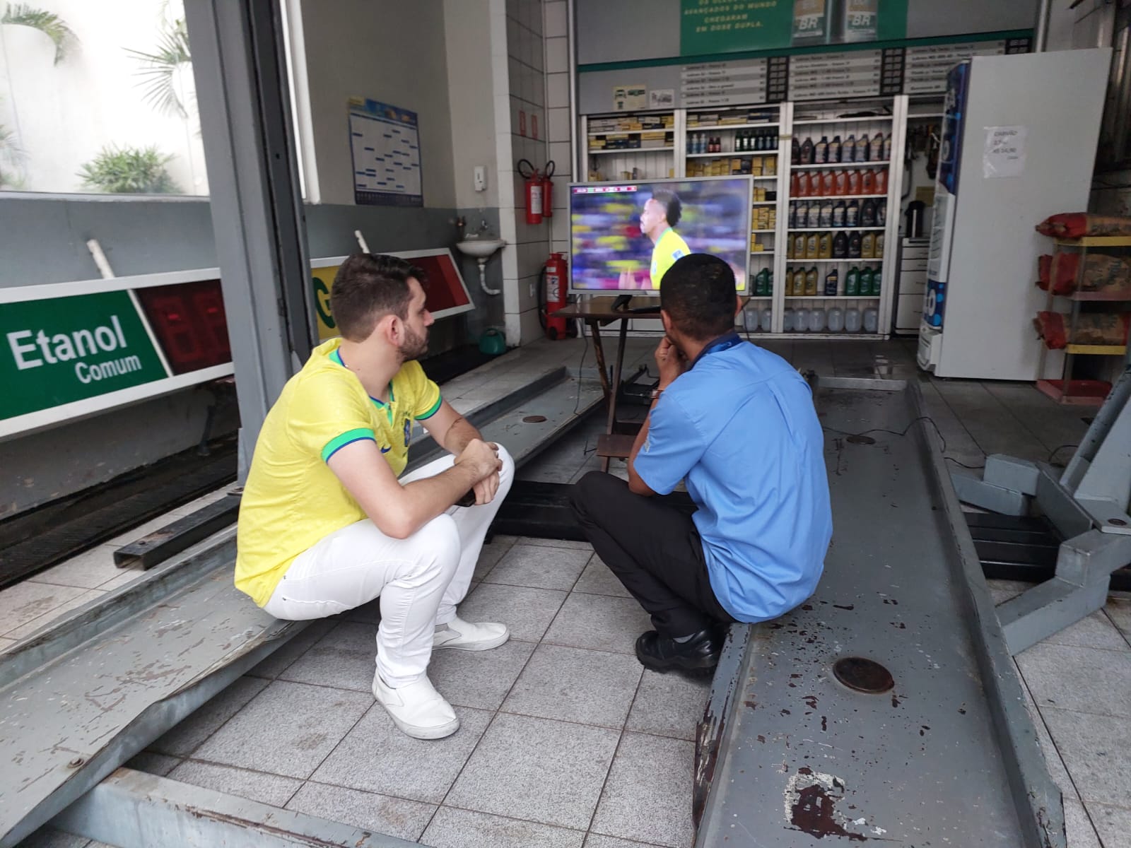 Torcedor vira a rotina no avesso em dia de jogo da Seleção Brasileira