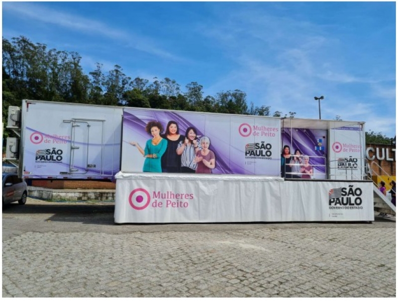 Carreta da mamografia chega em Hortolândia nesta segunda-feira