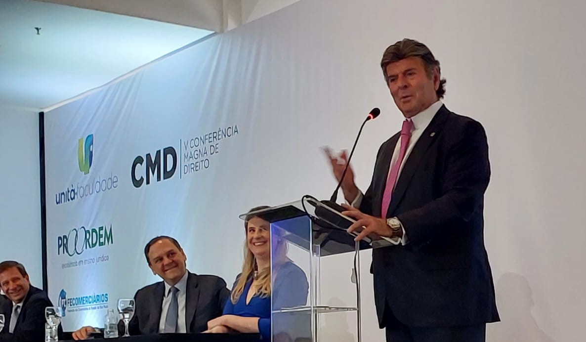 Em Campinas, Ministro do STF Luiz Fux defende livre iniciativa