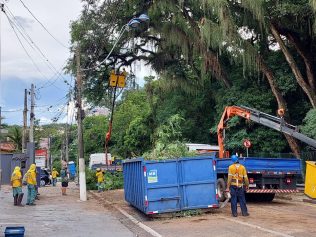 Emdec bloqueia Gen. Marcondes Salgado em dias chuvosos