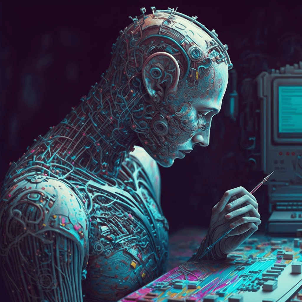 Como a inteligência artificial está se aproximando da criatividade humana.