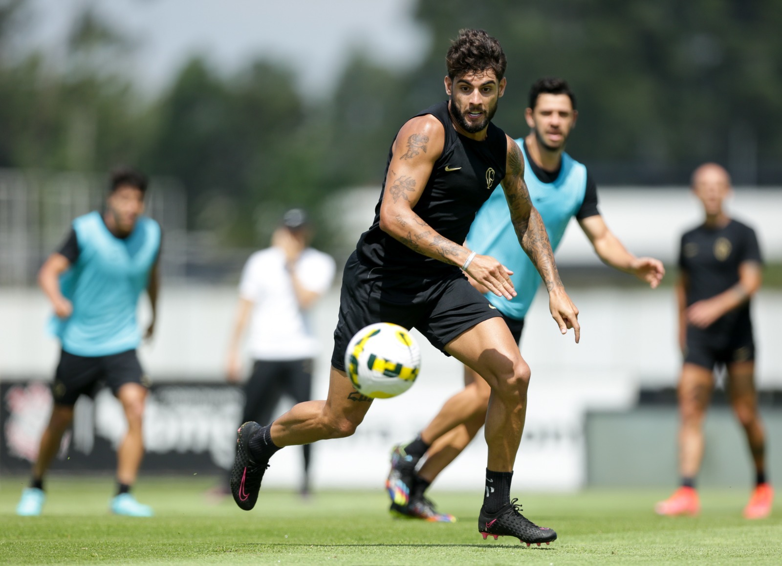 Corinthians não conta com Yuri Alberto em semana de possível jogo-treino