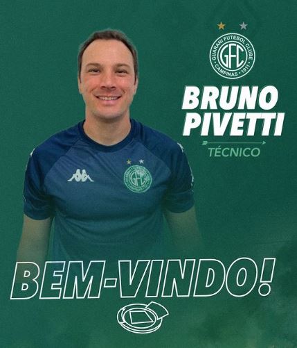 Guarani confirma contratação de Bruno Pivetti