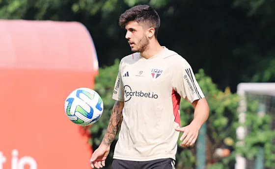 São Paulo aposta em Beraldo para fazer bonito na sequencia de 2023