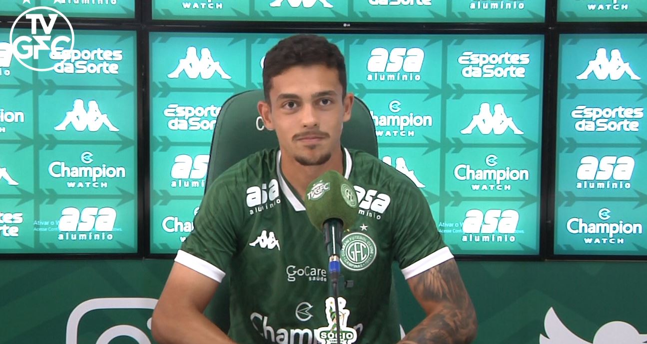 Bernardo é apresentado no Guarani e revela ligação de Régis: “Disse que seria bem recebido”