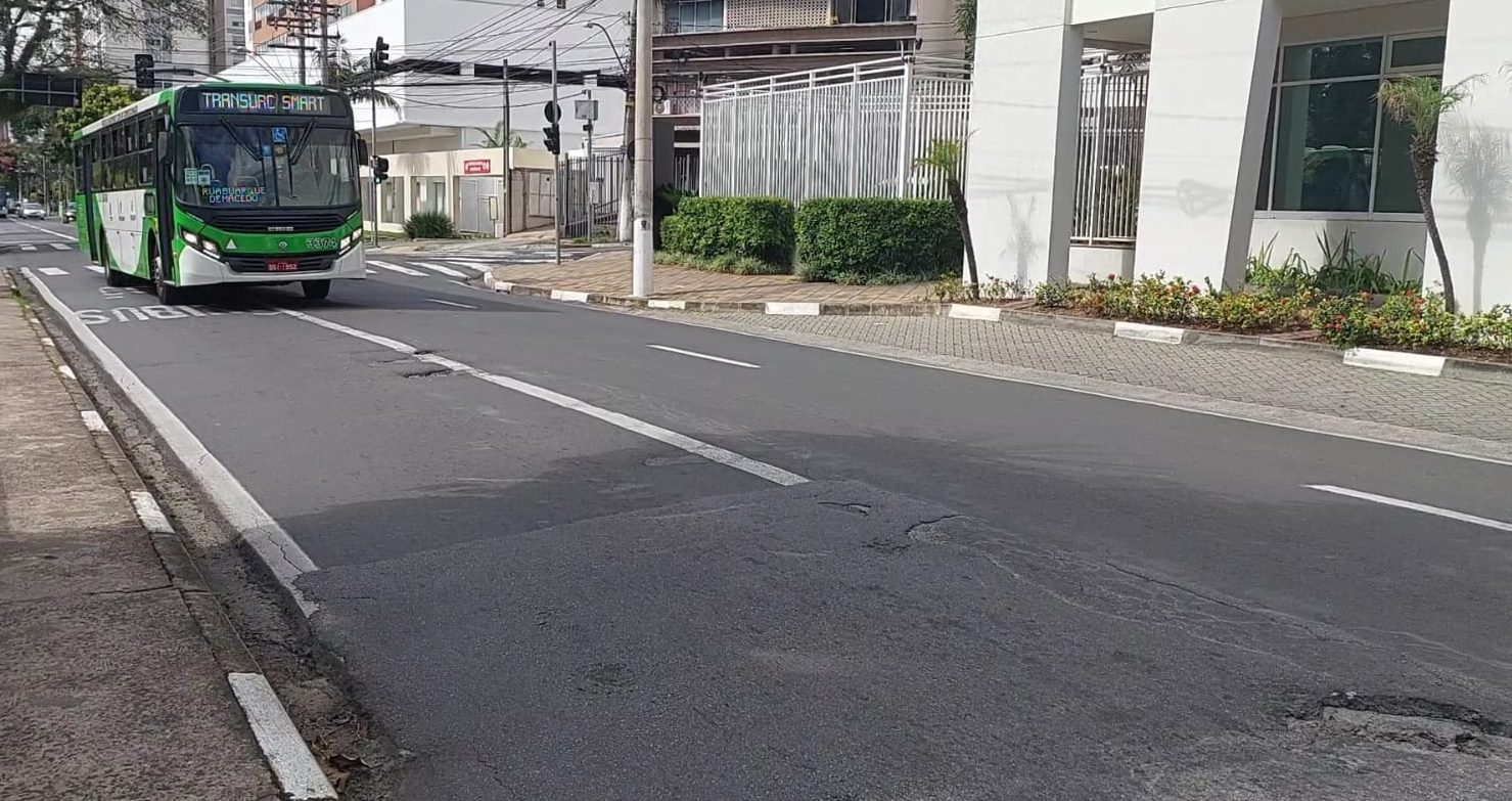 Corredor Central ganhará novo pavimento entre as avenidas Anchieta e Dona Libânia