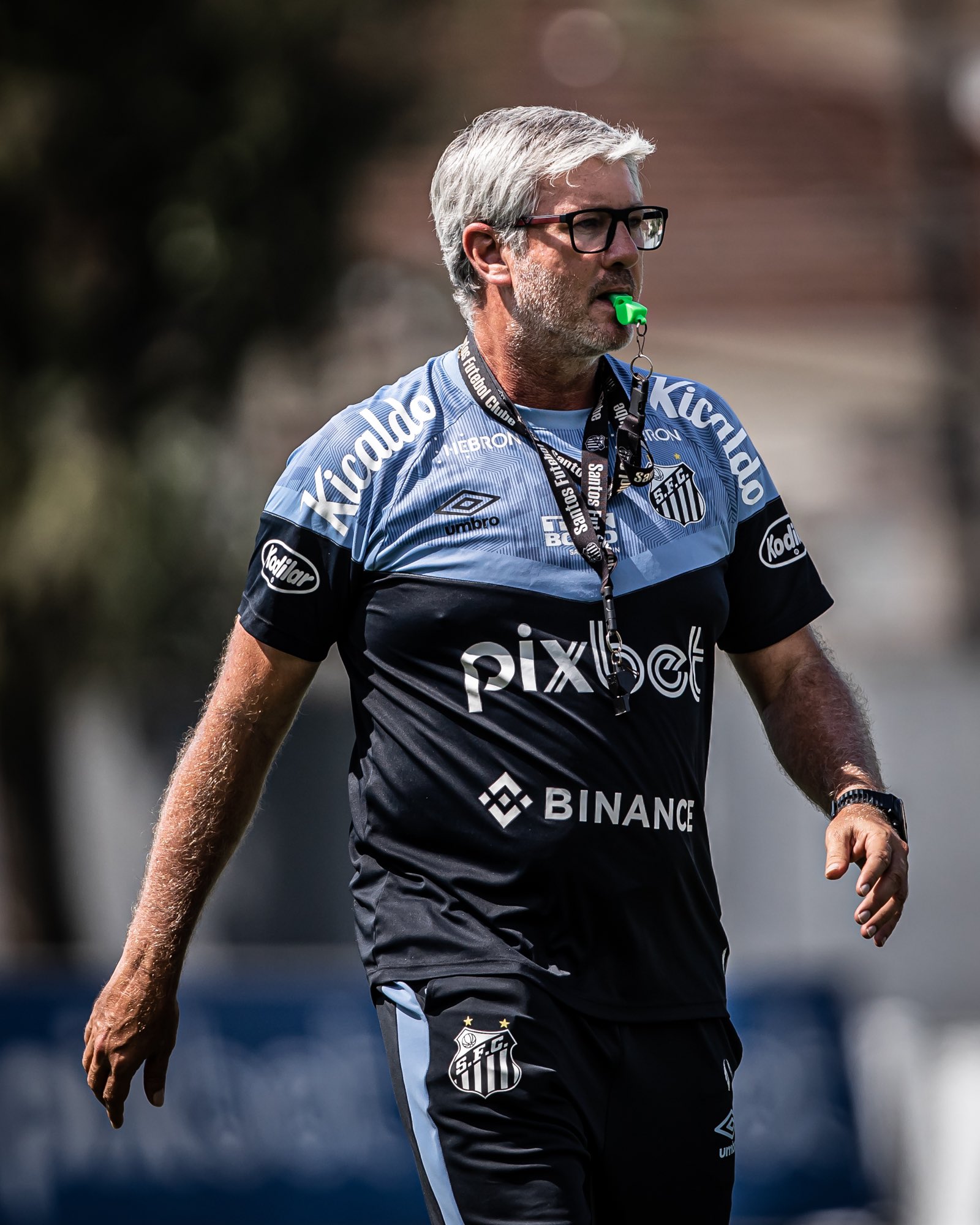 Odair Hellmann esboça Santos para encarar o Botafogo-SP pela Copa do Brasil