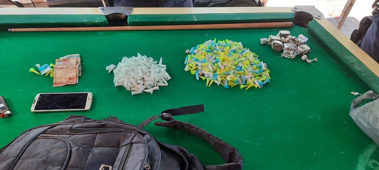 GM prende dupla por tráfico de drogas no Parque Floresta, em Campinas