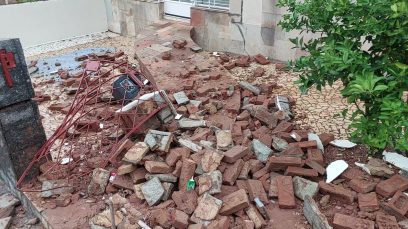 Após acidente, moradores pedem asfalto em rua do bairro Ponte Preta