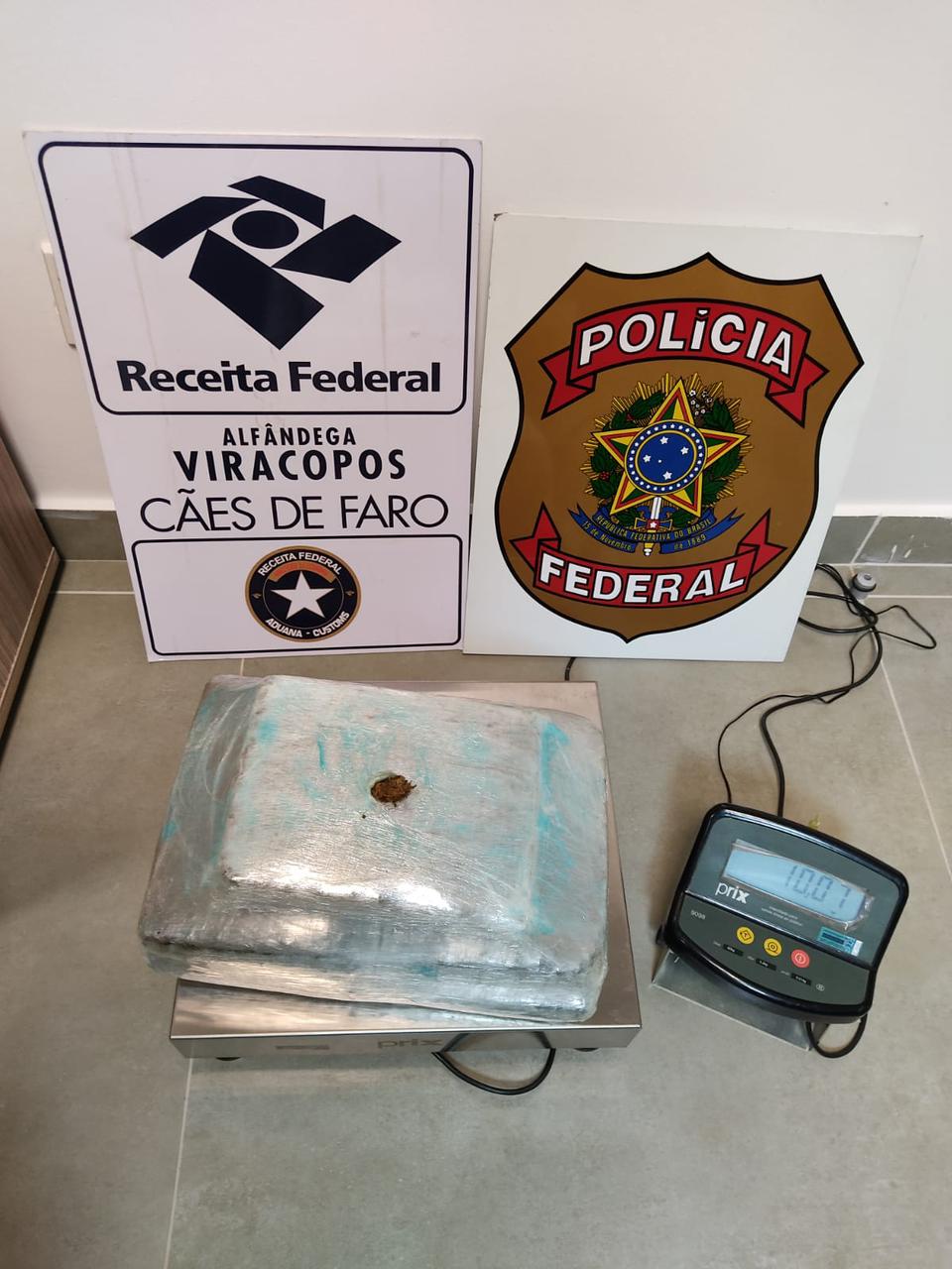 PF prende mais uma passageira com drogas no Aeroporto de Viracopos