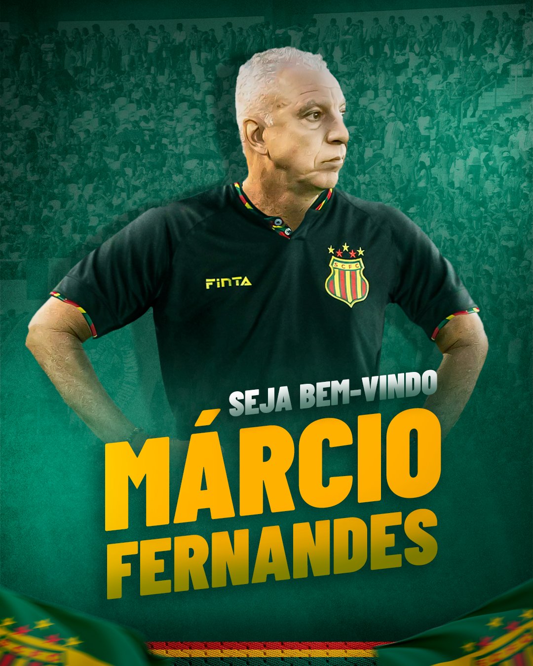 Sampaio Corrêa estreia treinador contra o Guarani