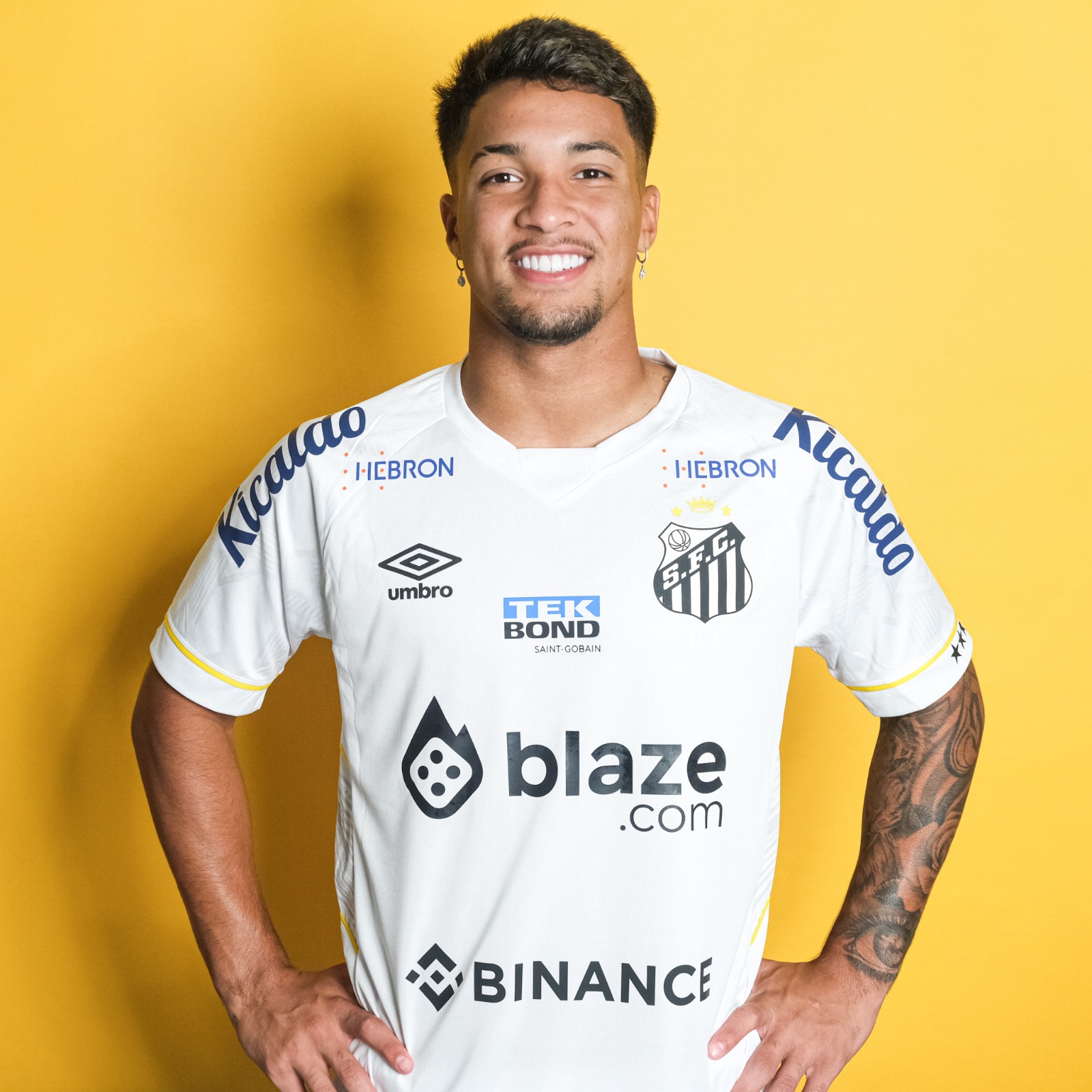 Santos deve contar com Marcos Leonardo em Belo Horizonte