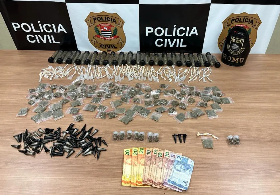 Três adolescentes são apreendidos por tráfico de drogas em Piracicaba
