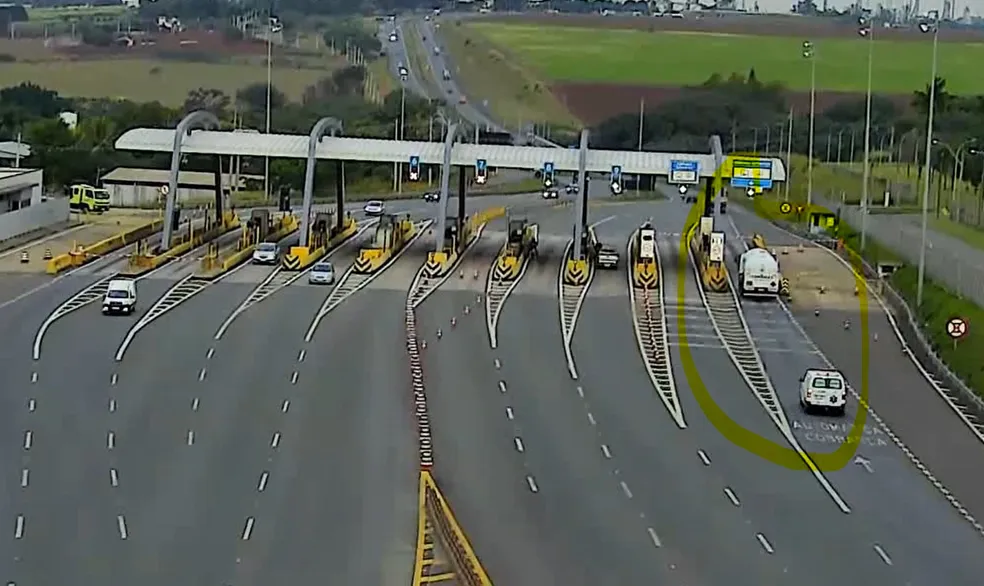 Médico é preso após furar pedágios seguidamente na Professor Zeferino Vaz