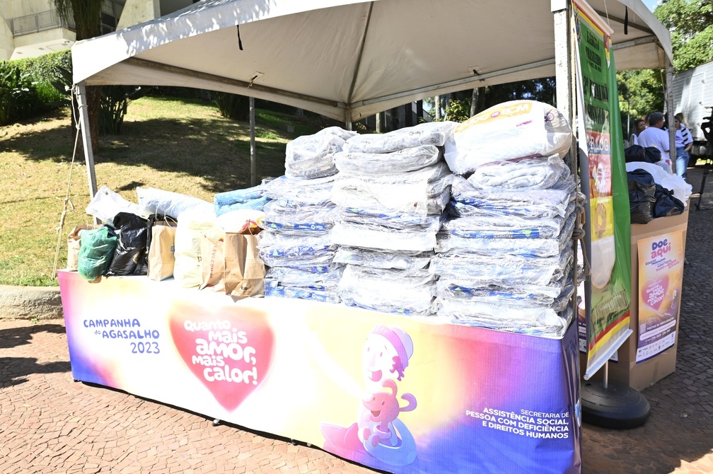 Campanha do Agasalho de Campinas recebe 4,7 toneladas de doações