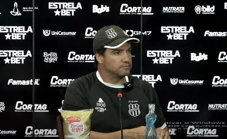 Felipe Moreira exalta atuação e entrega dos jogadores no empate com o Sport