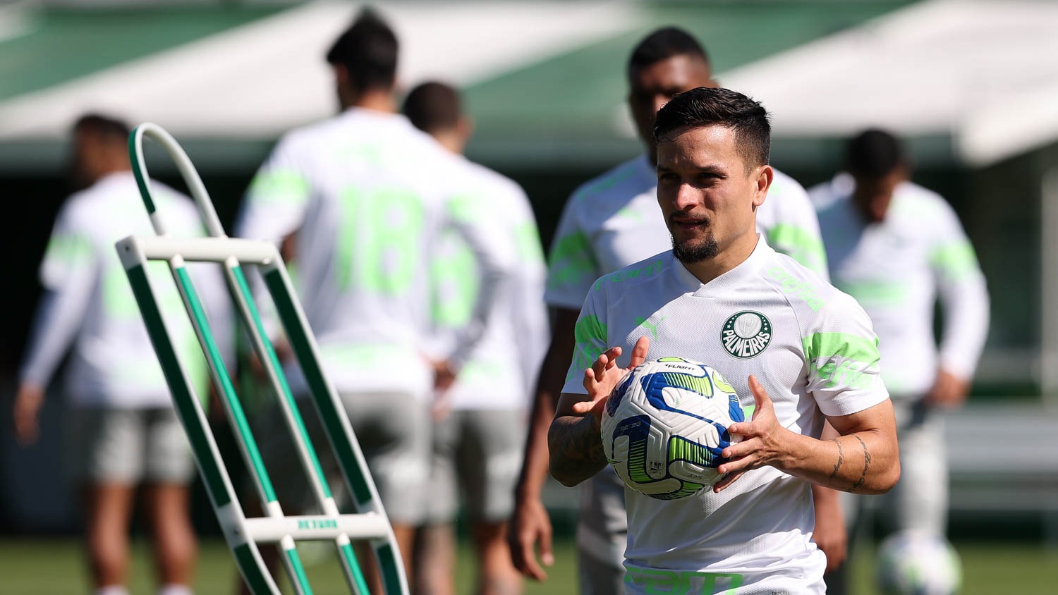 Palmeiras treina sem “selecionáveis” para enfrentar o Bahia