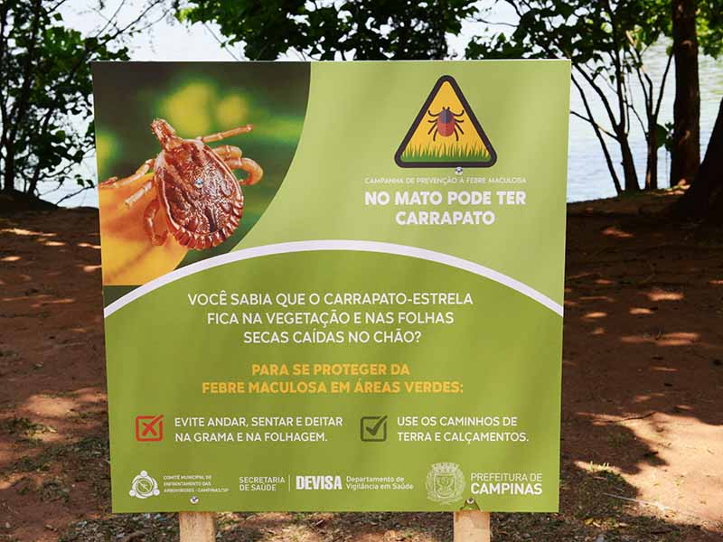 Campinas confirma primeira morte por febre maculosa este ano 