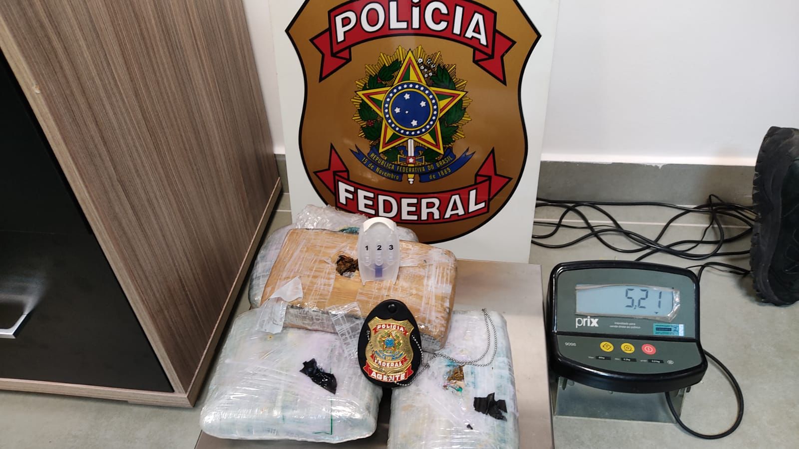 PF apreende 5kg de skunk no Aeroporto de Viracopos