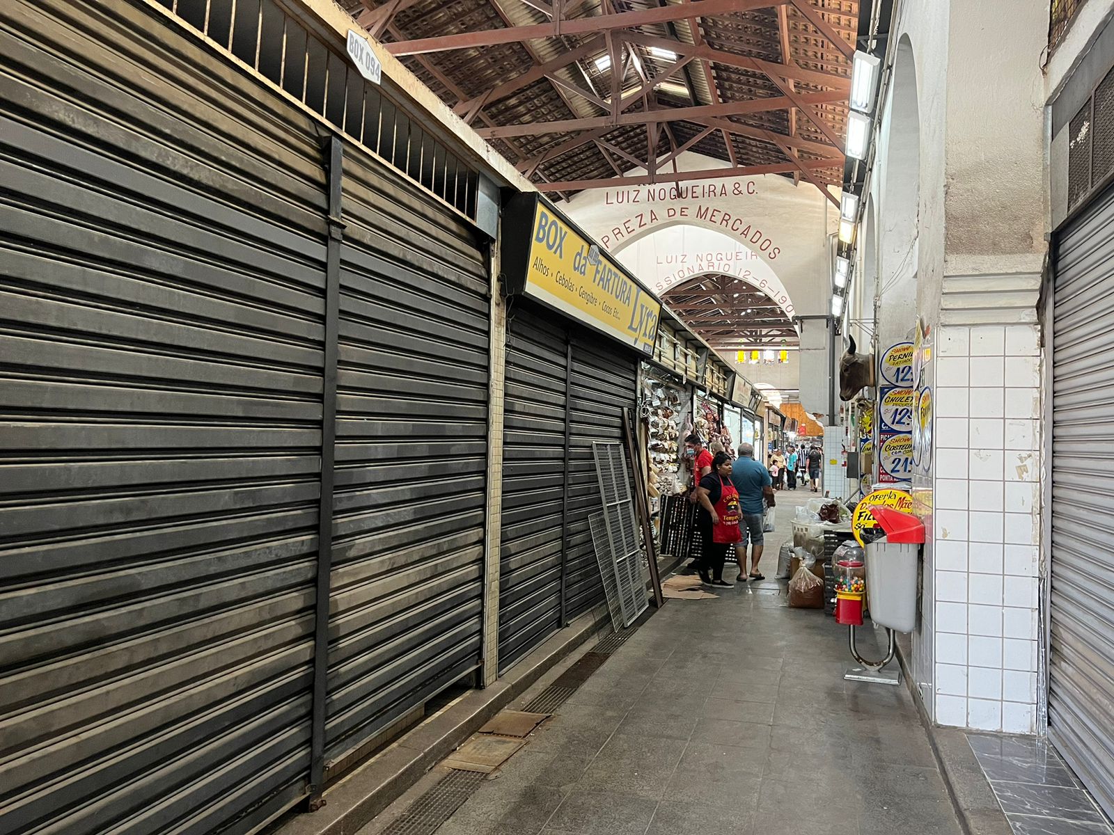 Prédio do Mercado Municipal de Campinas ficará fechado para revitalização