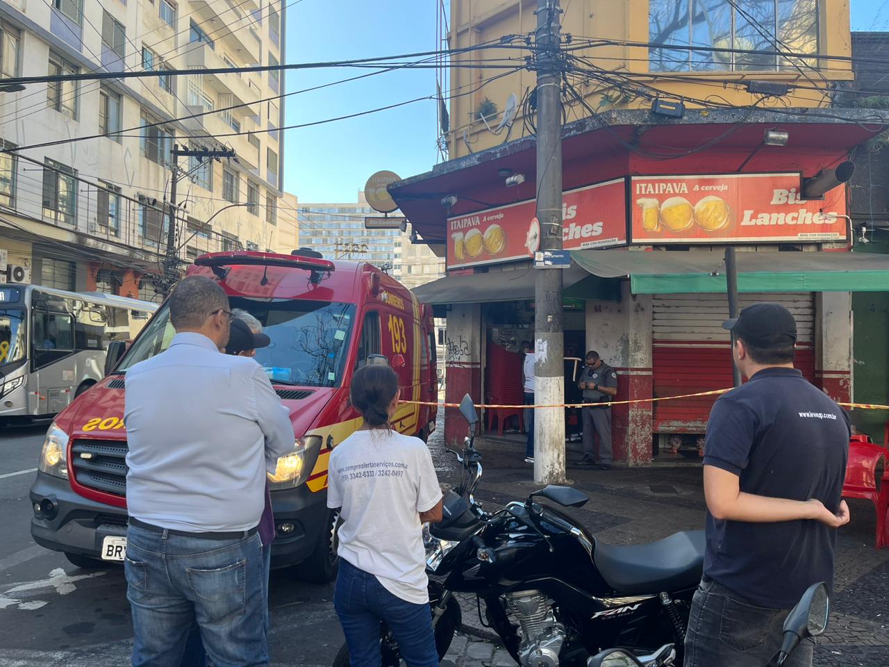 Homem sofre parada cardiorrespiratória e morre no Centro