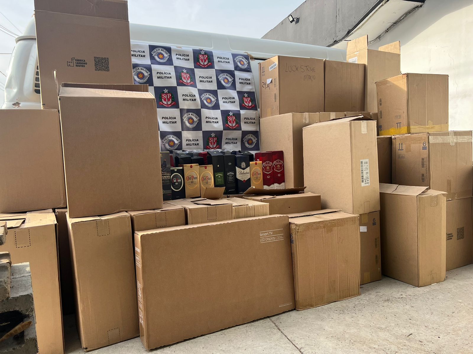 Bando é preso ao tentar furtar depósito de bebidas em Sta. Bárbara d’Oeste