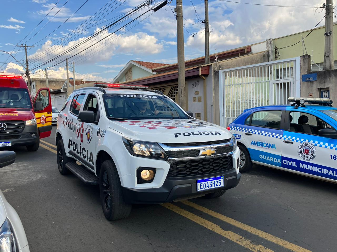 Gate é acionado diante de suposto artefato explosivo em Americana 