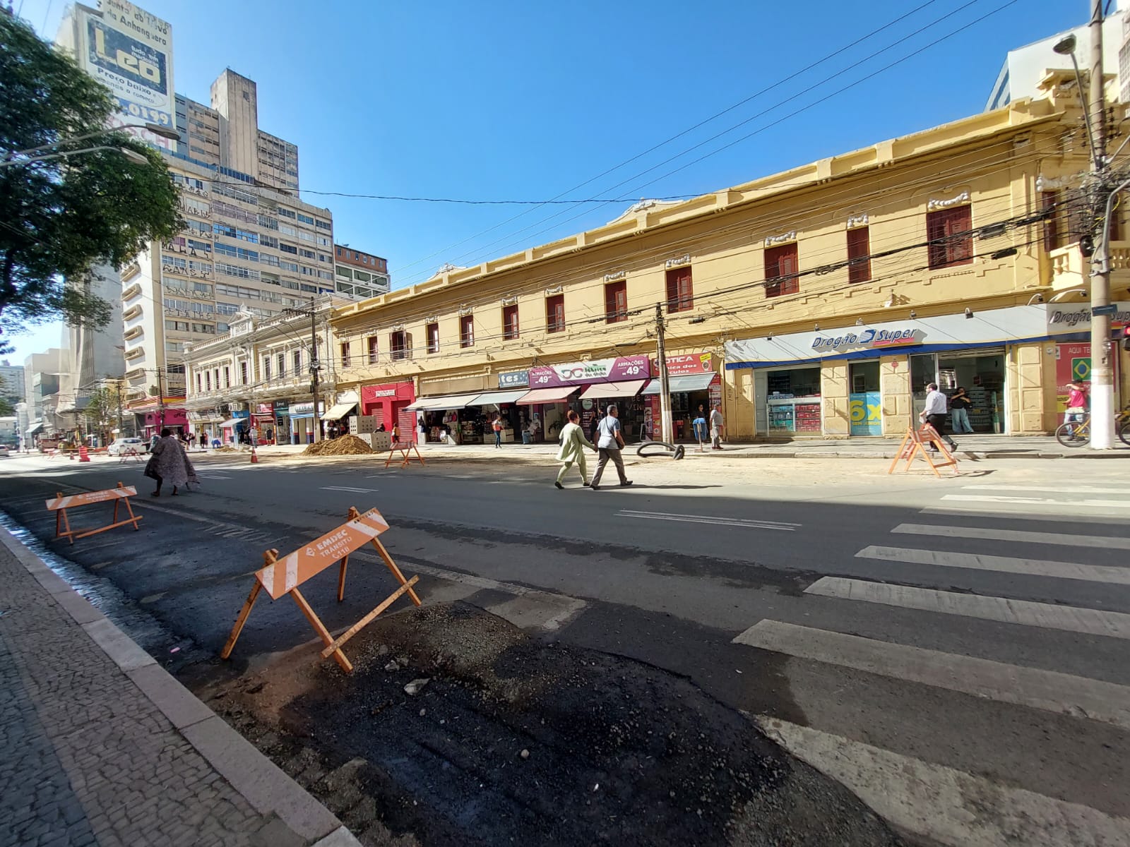 Obra na Campos Salles deve interditar trecho ao longo do dia