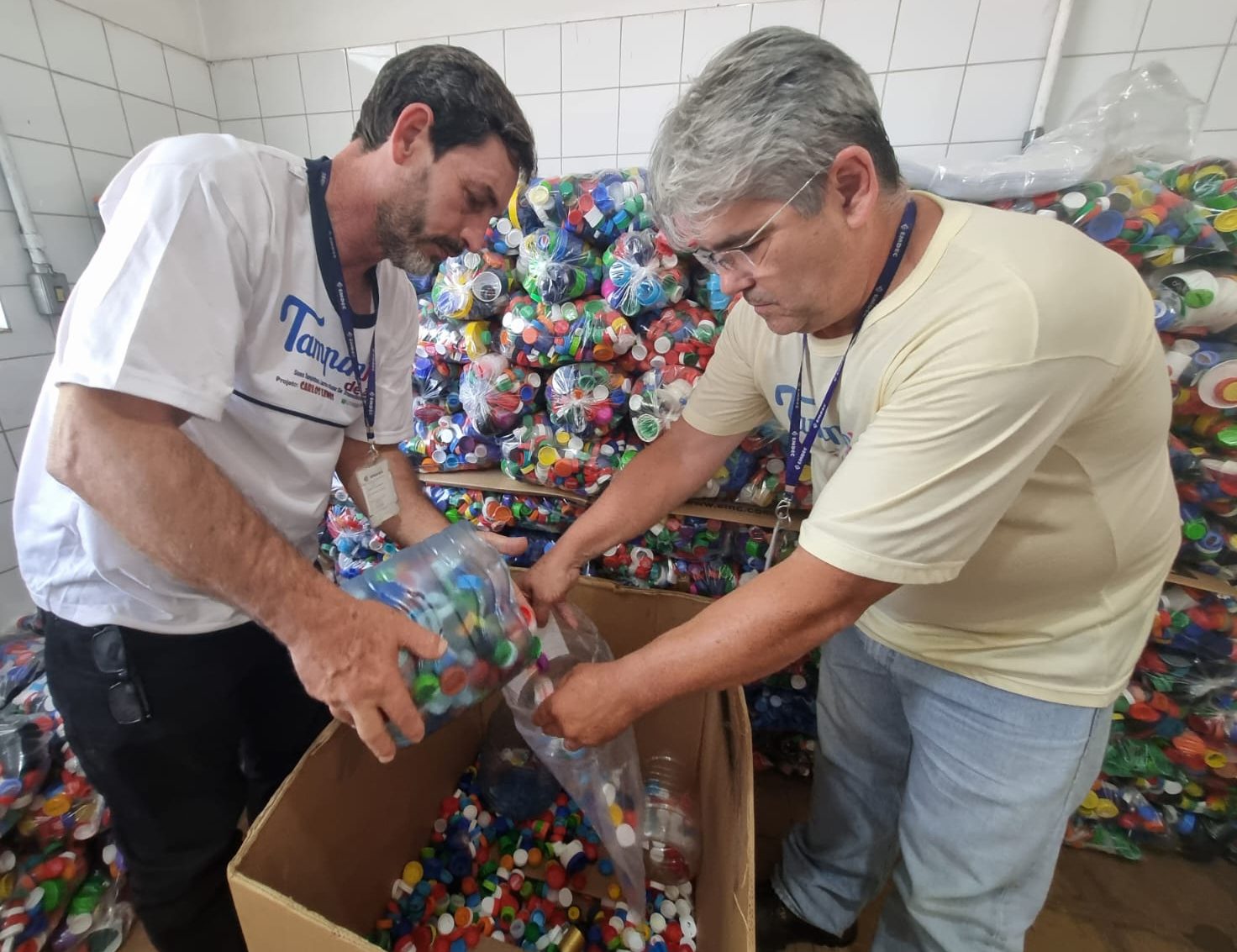 ‘Tampinhas de amor’: conheça campanha que ajuda pacientes de hospital em Campinas