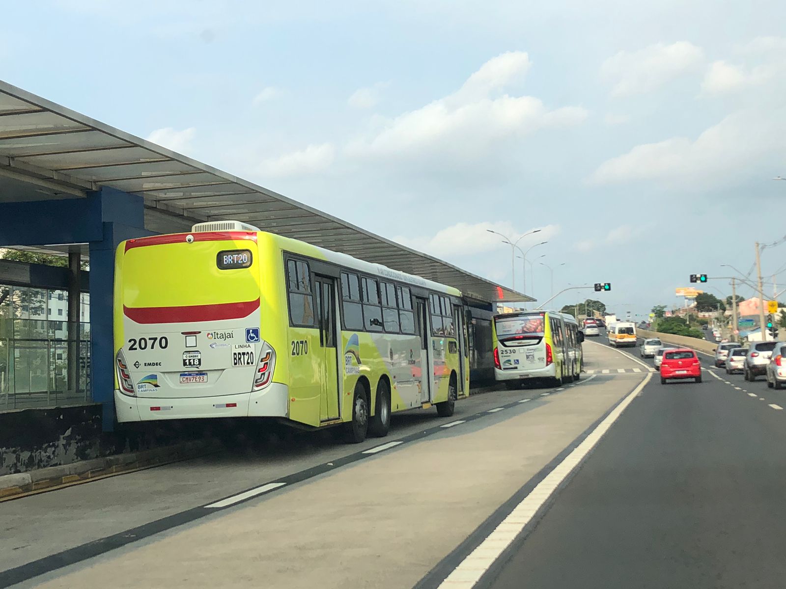 “BRT à Prova”: Entre Centro e Campo Grande, linha BRT20 é 10 minutos mais rápida do que a 212