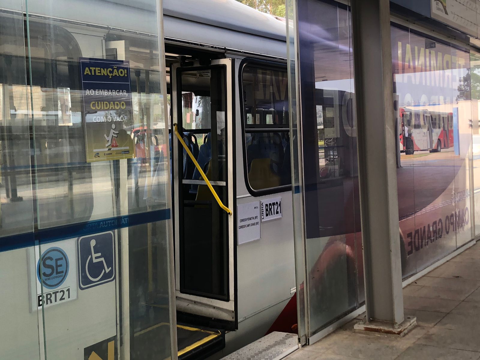 “BRT à Prova”: Linha BRT21 leva 30 minutos entre Centro x Campo Grande; passageiros apontam dúvidas no serviço