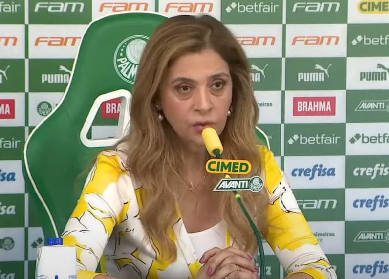 Em meio à instabilidade, presidente Leila Pereira garante Anderson Barros no Palmeiras