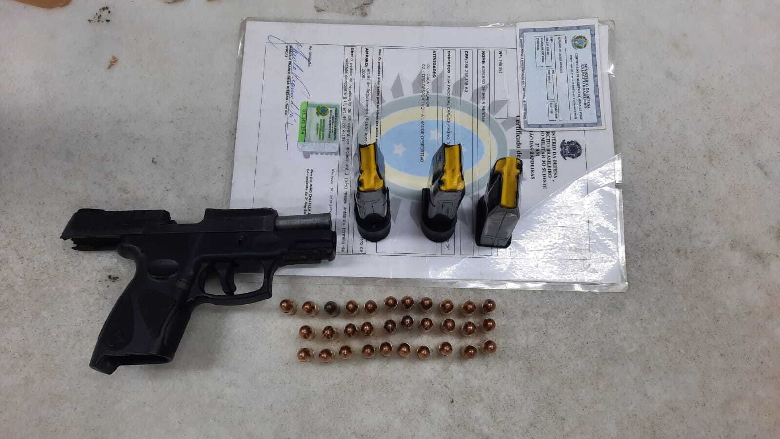 Homem é detido após atirar contra casal, no Centro de Campinas