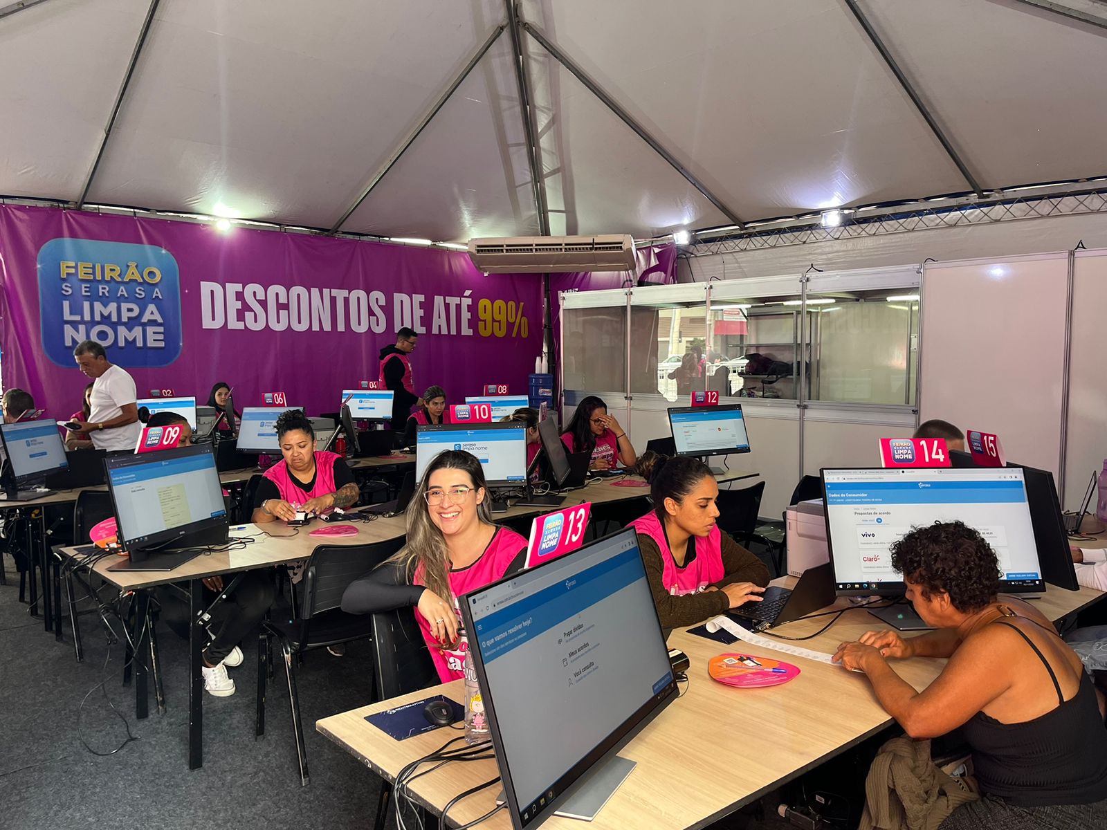 Campinas recebe feirão da Serasa para renegociação de dívidas