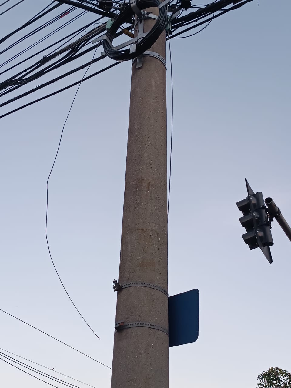 Homem é detido tentando furtar fios de cobre na Avenida da Saudade