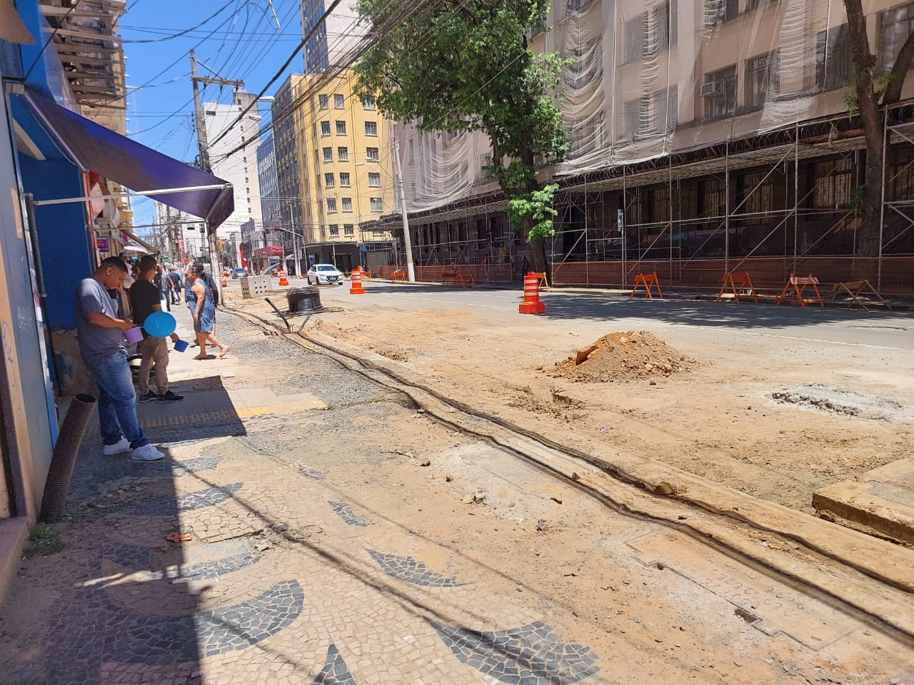 Prefeitura interrompe obras na Campos Sales e José Paulino em dezembro