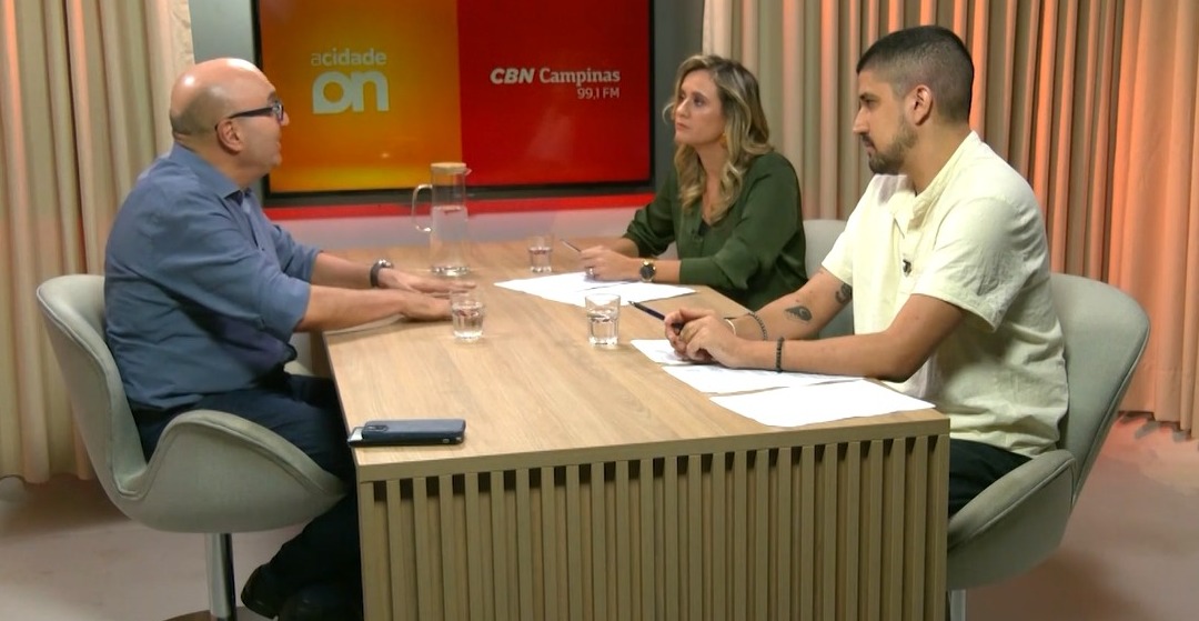 Dário Saadi é entrevistado por jornalistas da CBN Campinas e ACidade On