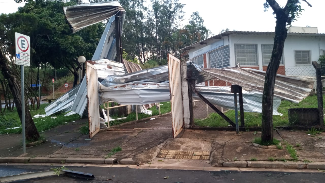 UBS do Bairro do Tatu, em Limeira, não vai atender nesta 2ª após vendaval