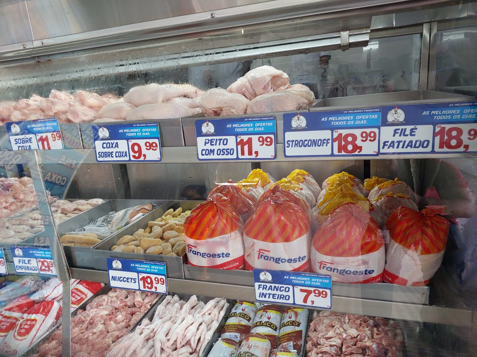 Menor oferta faz preço da carne de frango aumentar em novembro